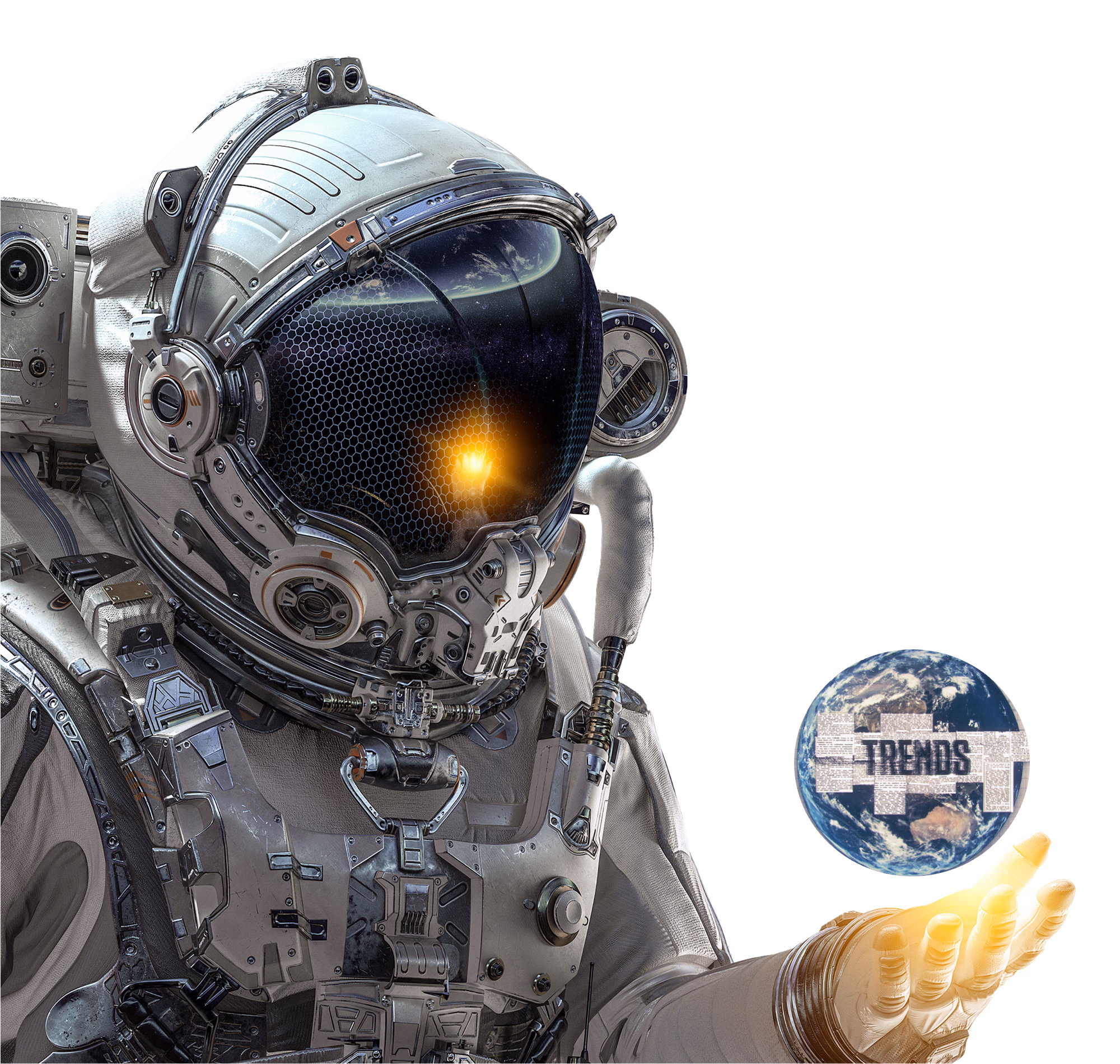 Astronaut illustration